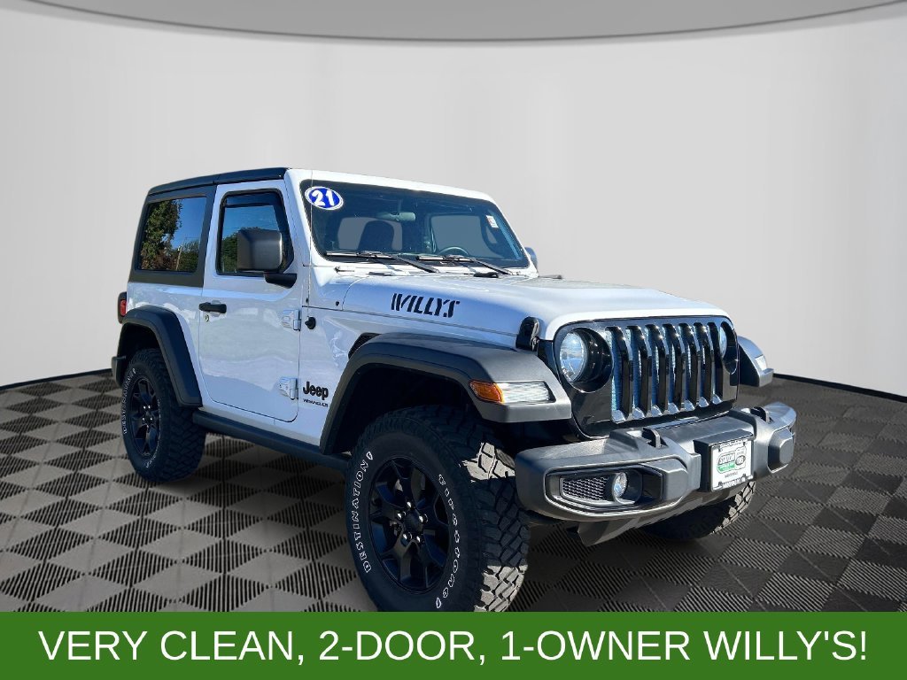 Used 2021 White Jeep Willys Sport image 8