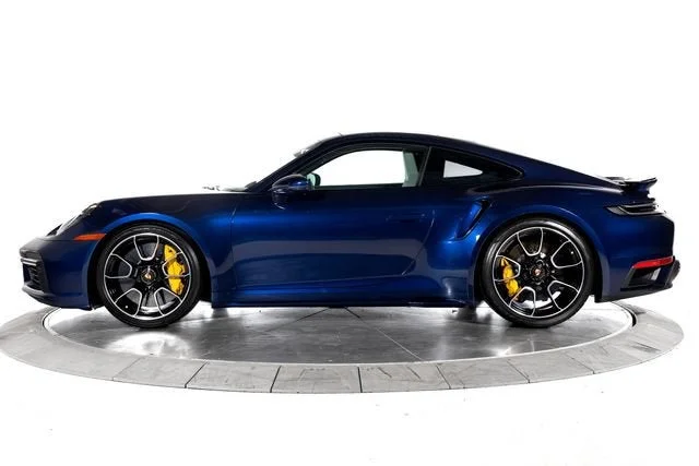 Used 2022 Gentian Blue Metallic Porsche Turbo S image 2