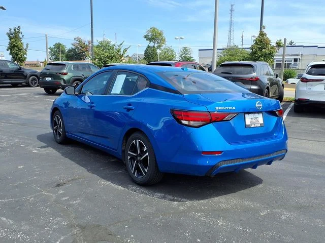 Used 2025 Nissan Sentra SV with VIN 3N1AB8CV2SY299622 for sale in Creve Coeur, MO