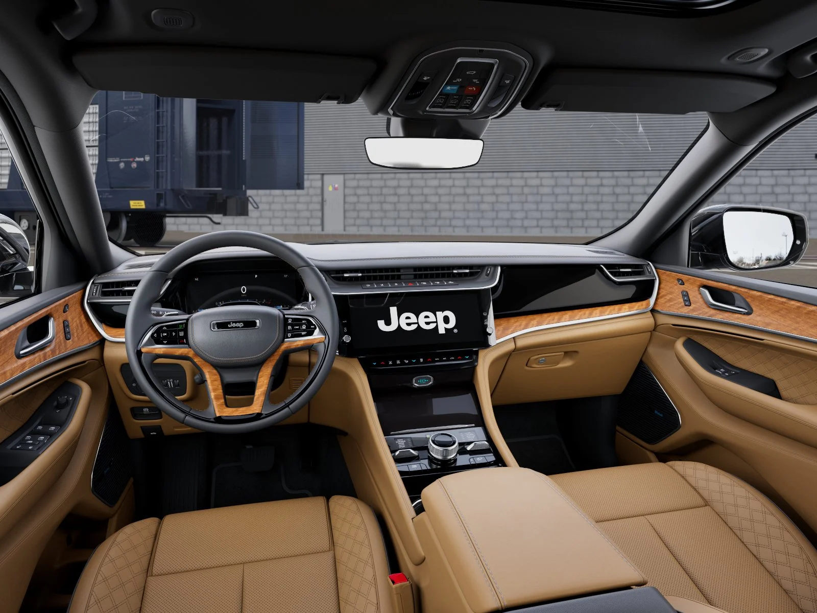 New 2026 Bright White Clear-Coat Exterior Paint Jeep Summit image 8