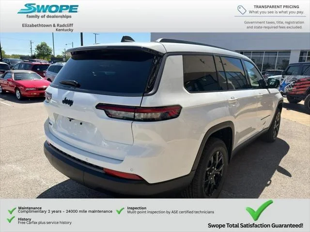 New 2026 Bright White Clear-Coat Exterior Paint Jeep Laredo image 5