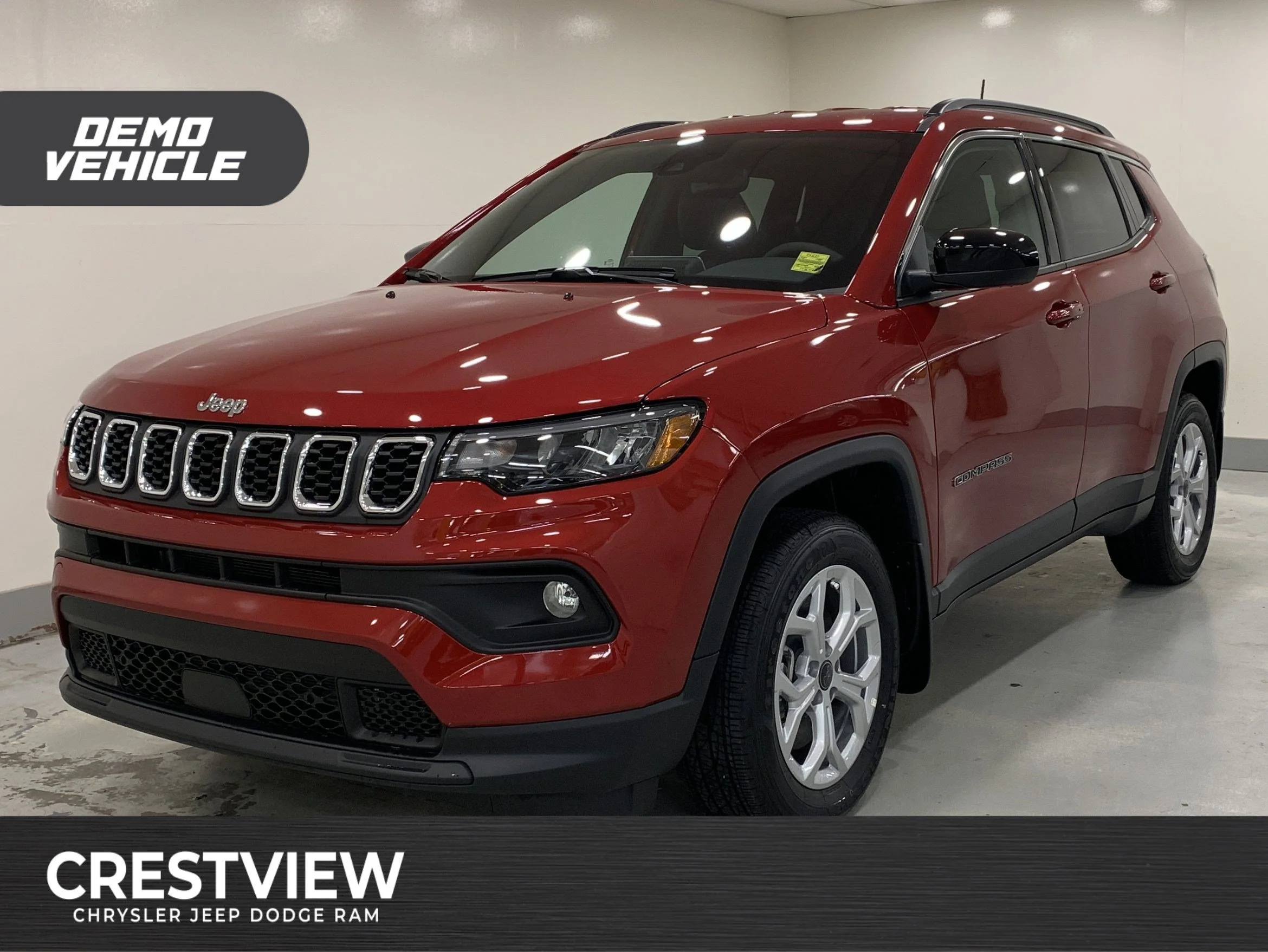 New 2026 Red Hot Pearl Jeep North image 1