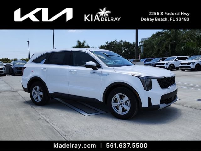 New 2026 Glacial White Pearl Kia LX image 1