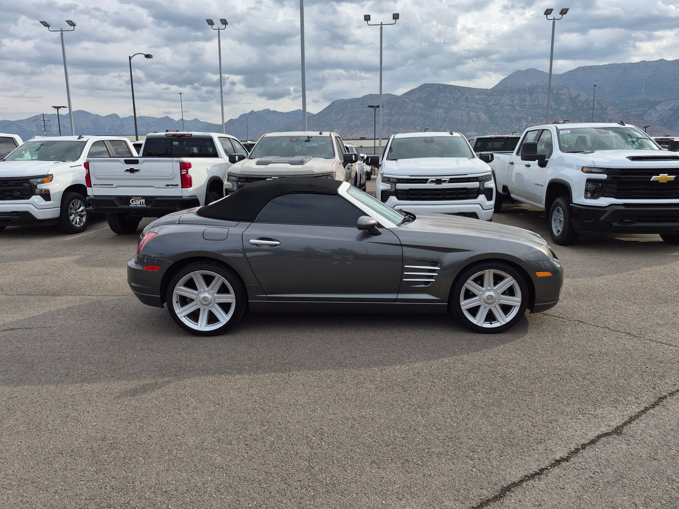 Used 2005 Chrysler Crossfire Limited with VIN 1C3AN65L95X050801 for sale in American Fork, UT