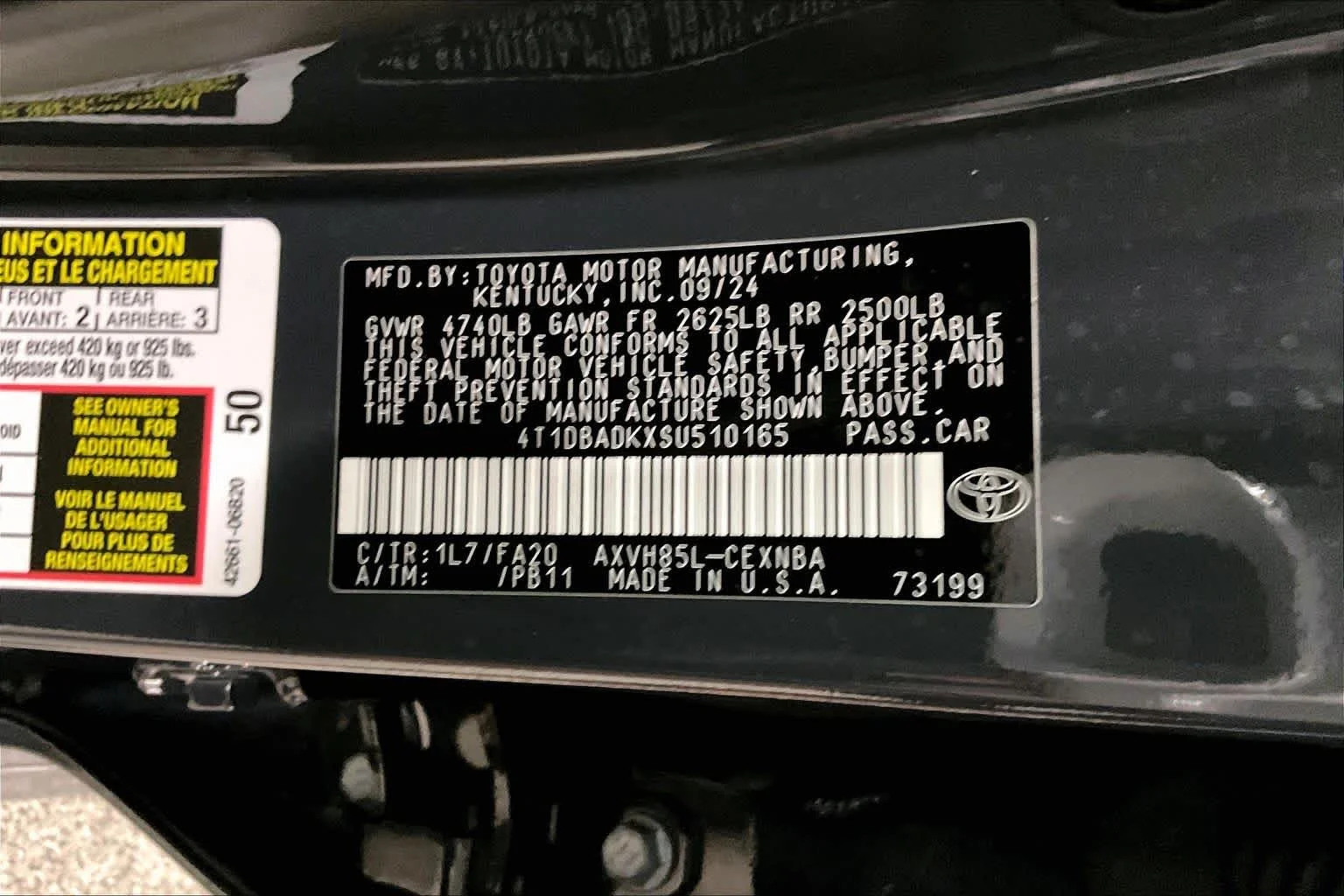 Used 2025 Underground Toyota LE image 35