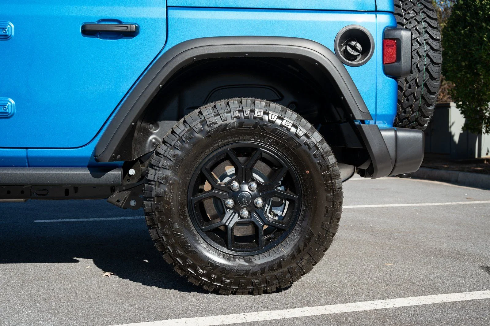 New 2026 Hydro Blue Pearl-Coat Exterior Paint Jeep Willys image 6