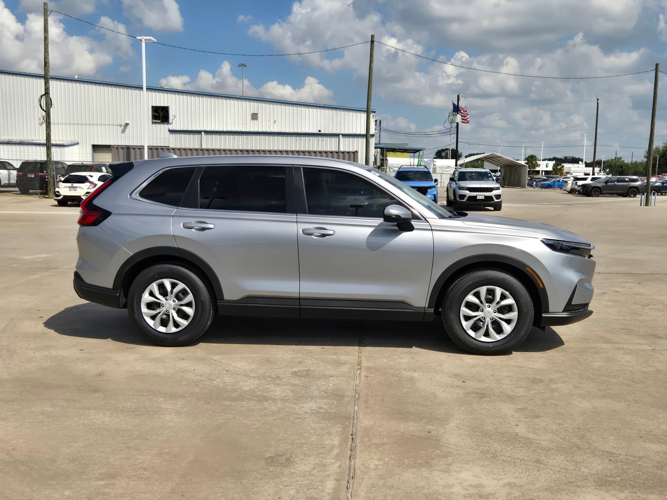 New 2026 Solar Silver Metallic Honda LX image 3