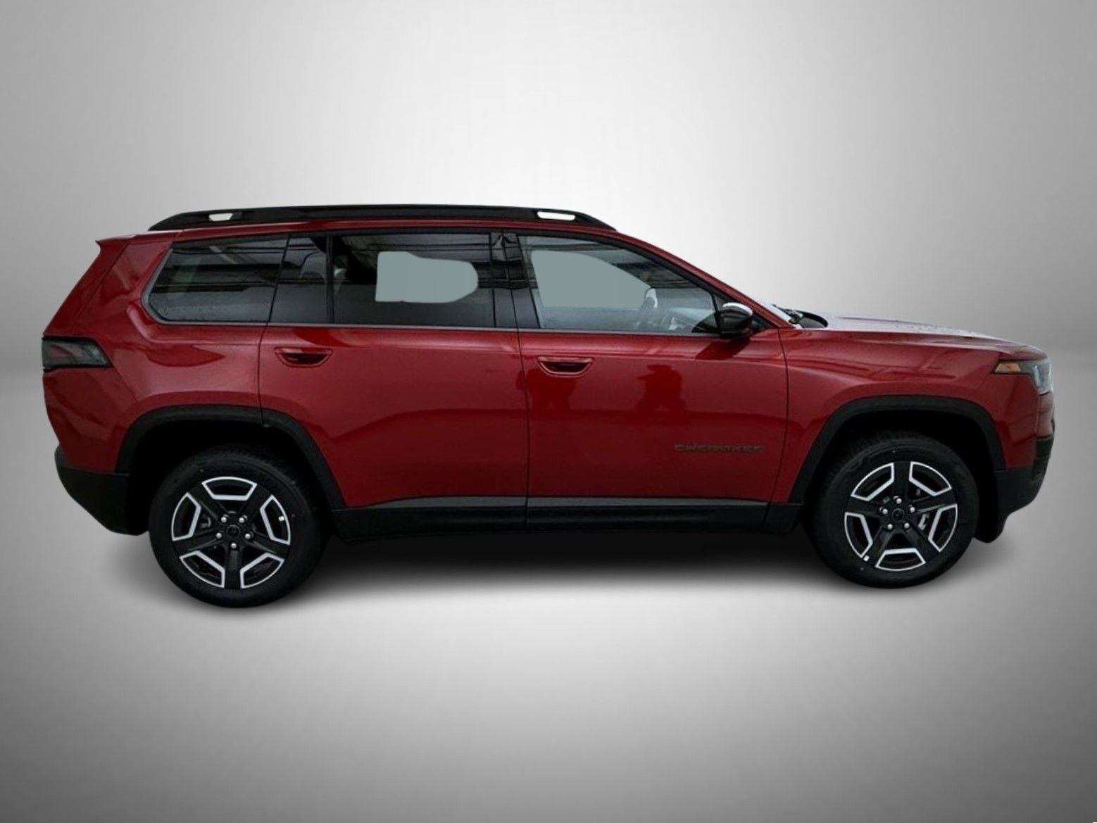 New 2026 Red Hot Pearl-Coat Exterior Paint Jeep Limited image 4