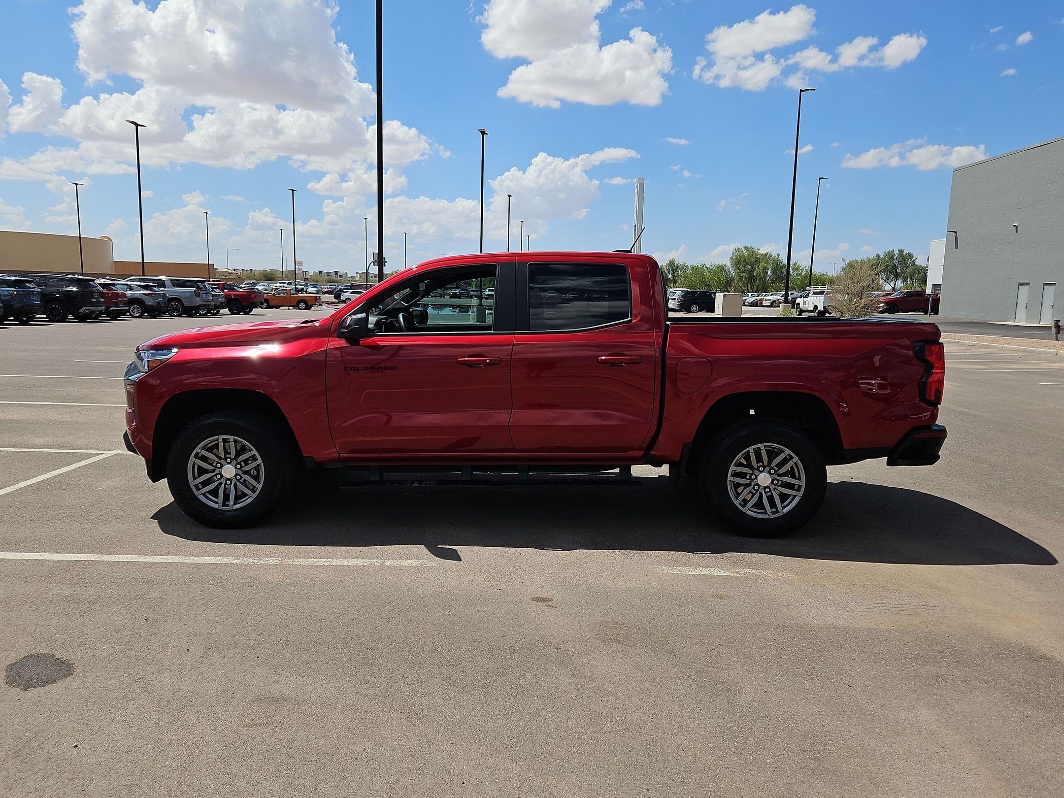 Certified Used 2024 Radiant Red Tintcoat Chevrolet LT image 2