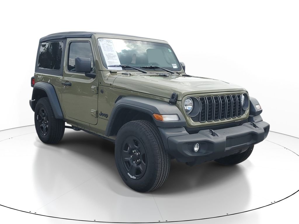 Used 2025 Green Jeep Sport image 1