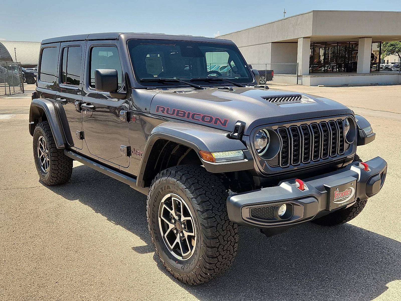 New 2026 Granite Crystal Metallic Clear-Coat  Paint Jeep 4-DOOR RUBICON image 6