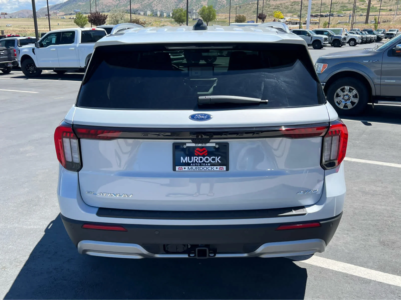 New 2026 Space White Metallic Ford Platinum™ image 9