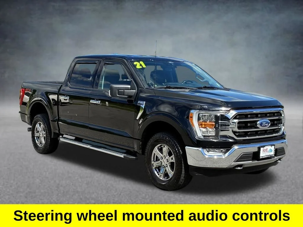 Used 2021 Black Ford XLT image 8