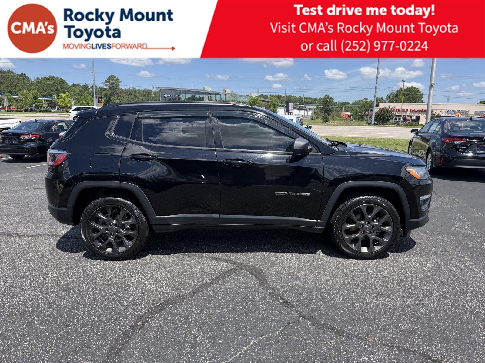 Used 2021 Diamond Black Crystal Pearlcoat Jeep 80th Anniversary image 8