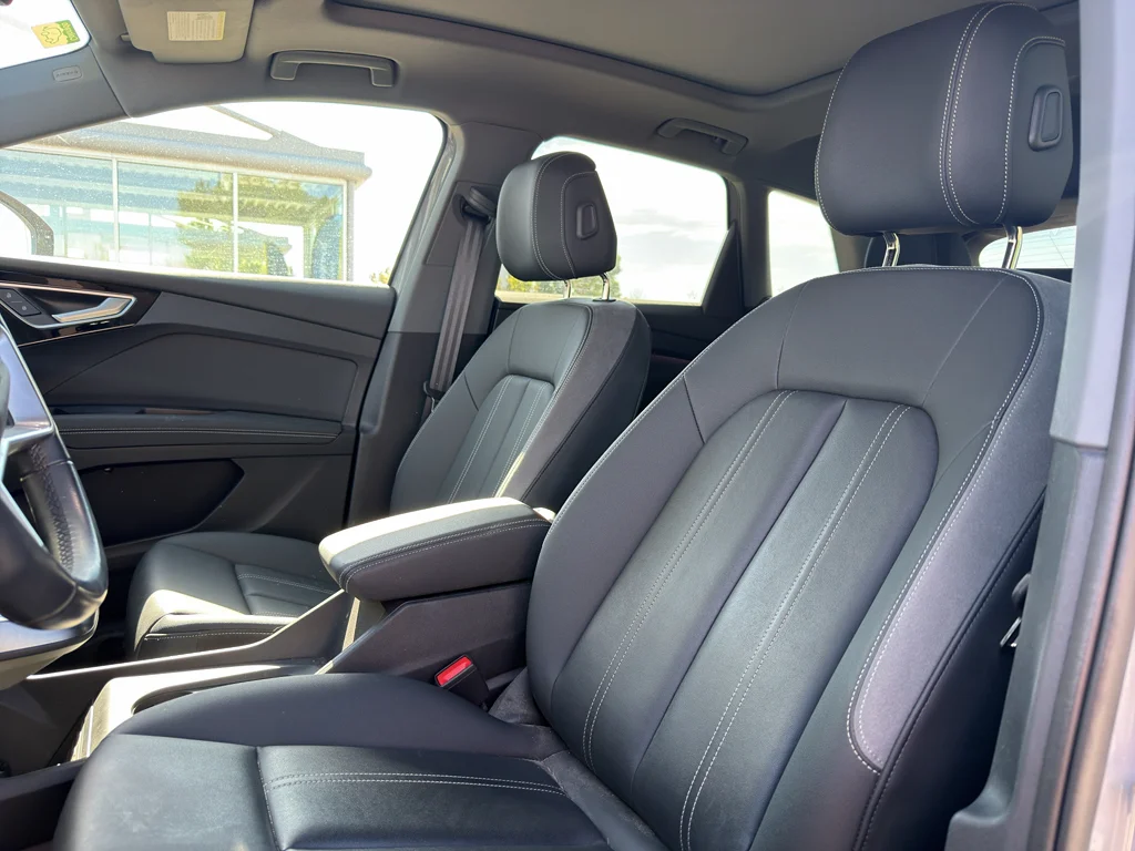 Used 2023 Audi Q4 e-tron Premium Plus with VIN WA1L2BFZ3PP070175 for sale in Santa Fe, NM