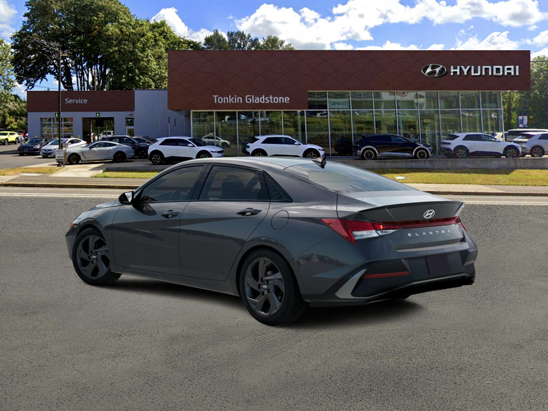 New 2026 Gray Hyundai SEL Sport Plus image 4
