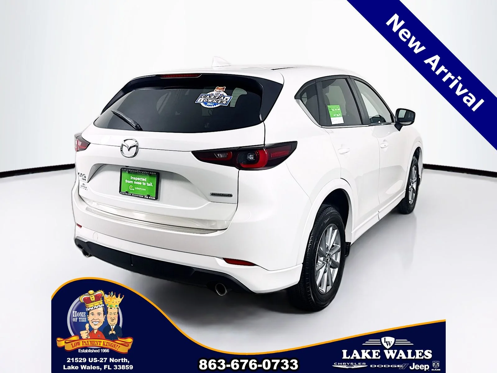 Certified Used 2025 White Mazda 2.5 S Select Package image 7