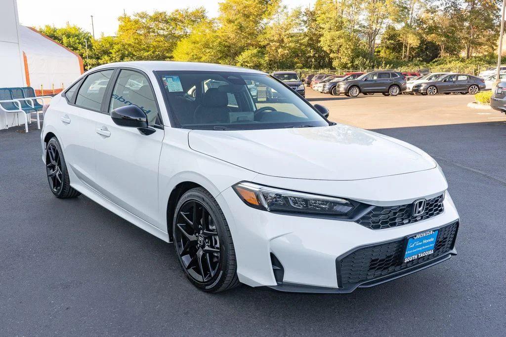 New 2026 Platinum White Pearl Honda Sport image 4