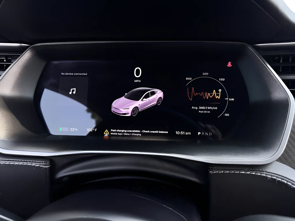 Used 2020 Blue Tesla Performance image 14