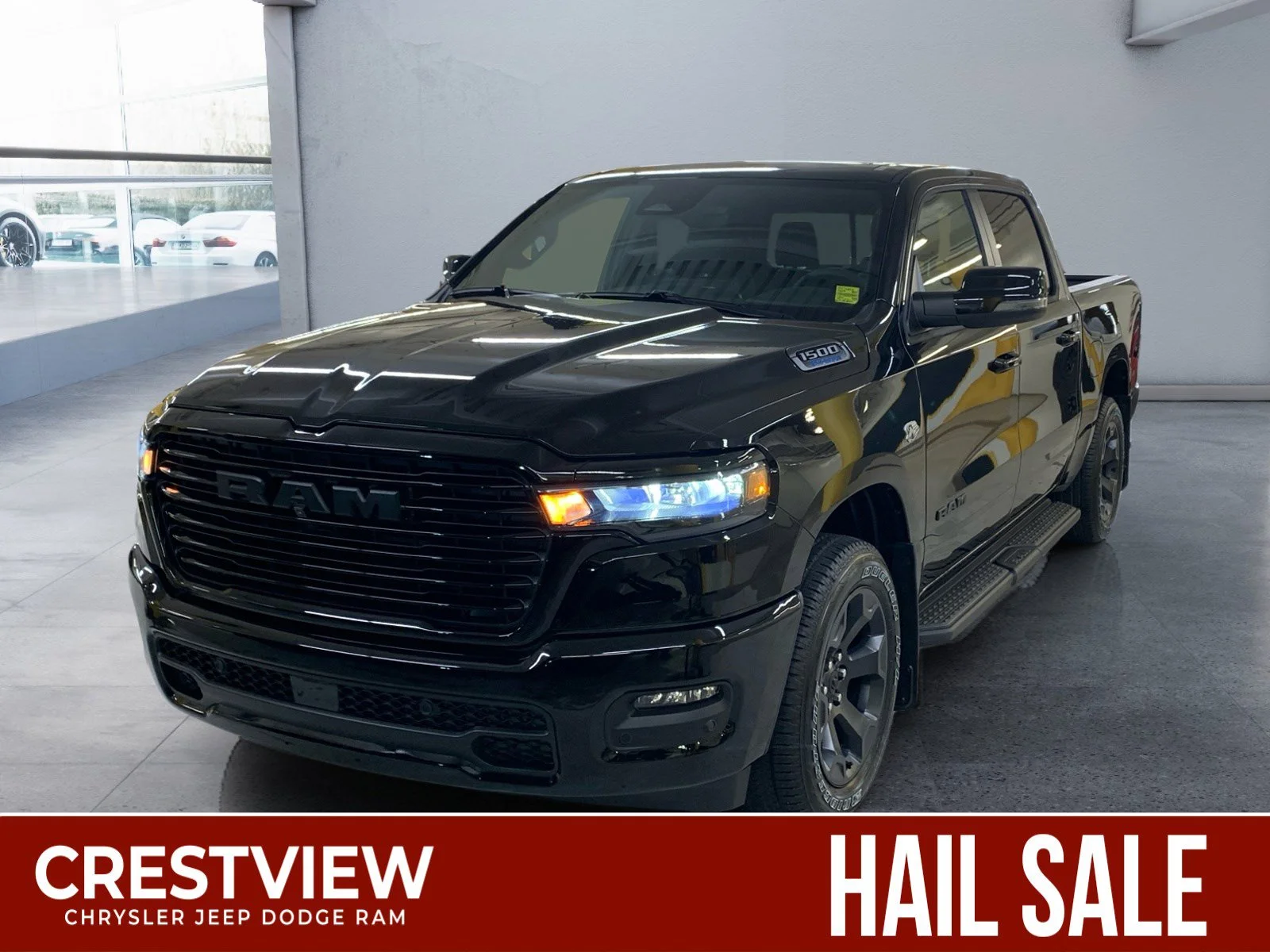 New 2026 Diamond Black Crystal Pearl Ram Sport image 1