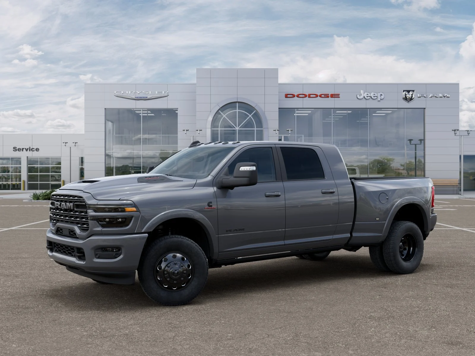 New 2026 Ceramic Gray Clear-Coat Exterior Paint RAM Limited image 57