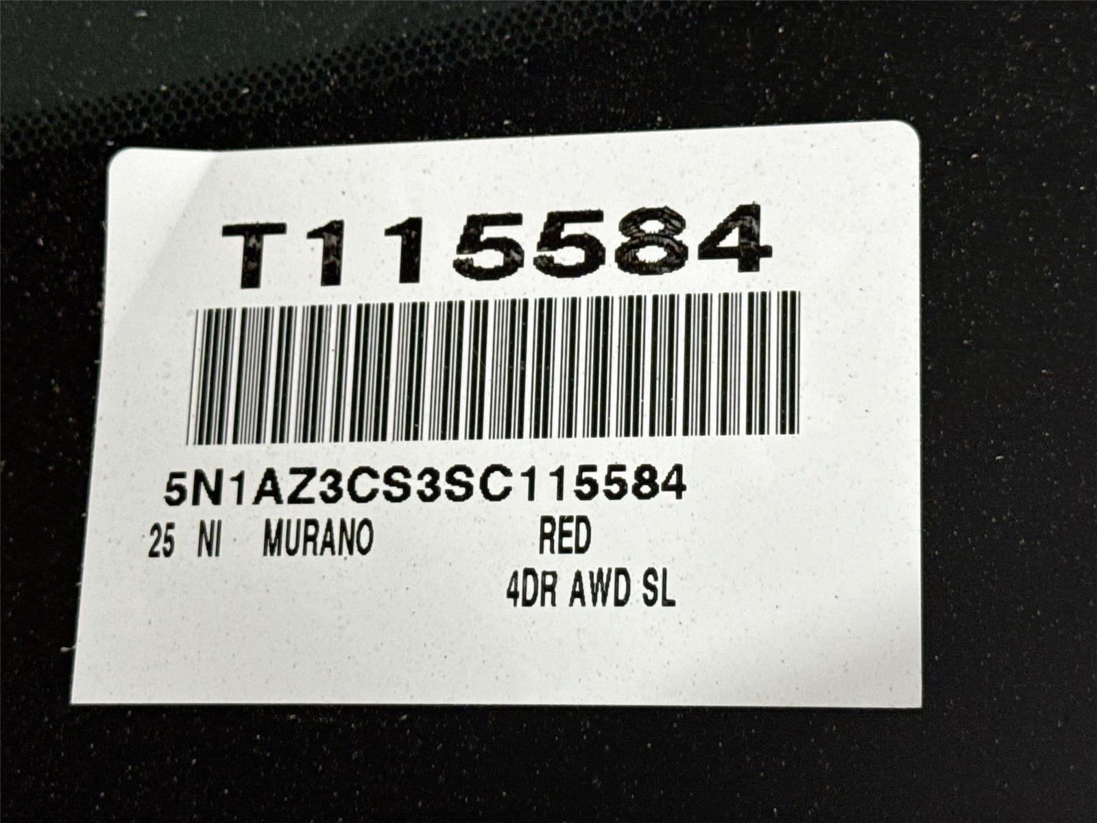 Used 2025 Scarlet Ember Tintcoat/Super Black Nissan SL image 47