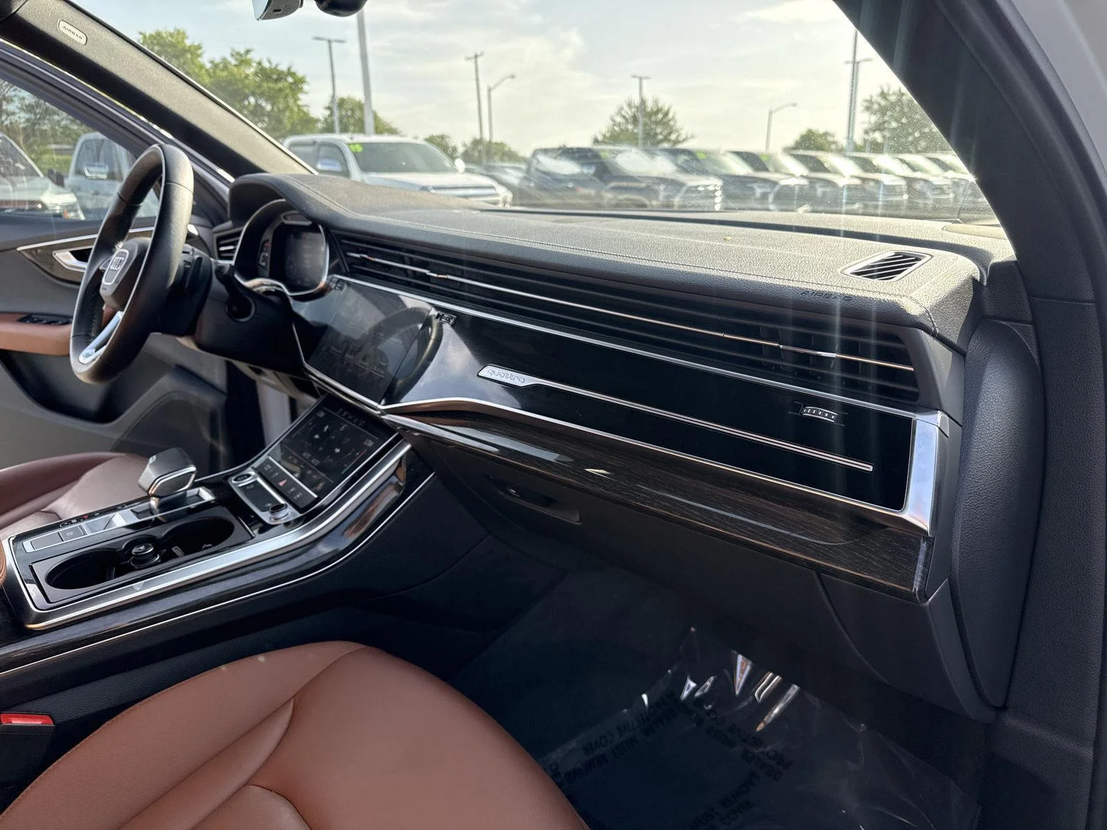 Used 2023 Glacier White Metallic Audi Premium image 28