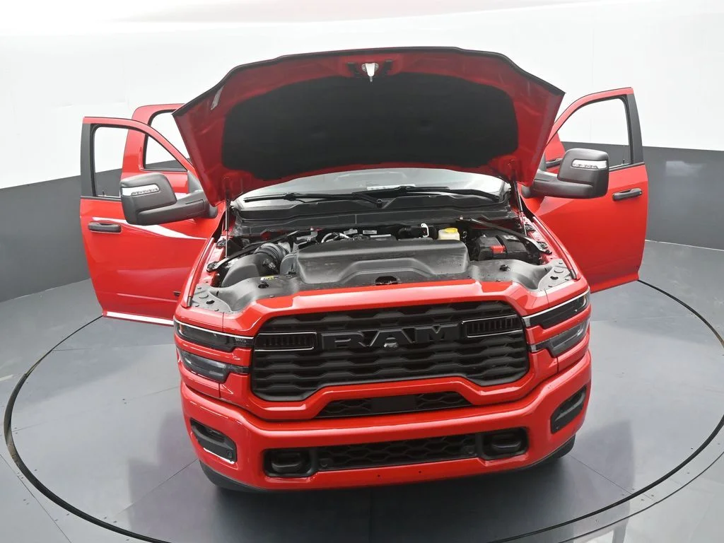 New 2026 Flame Red Clear-Coat Exterior Paint RAM Big Horn image 65
