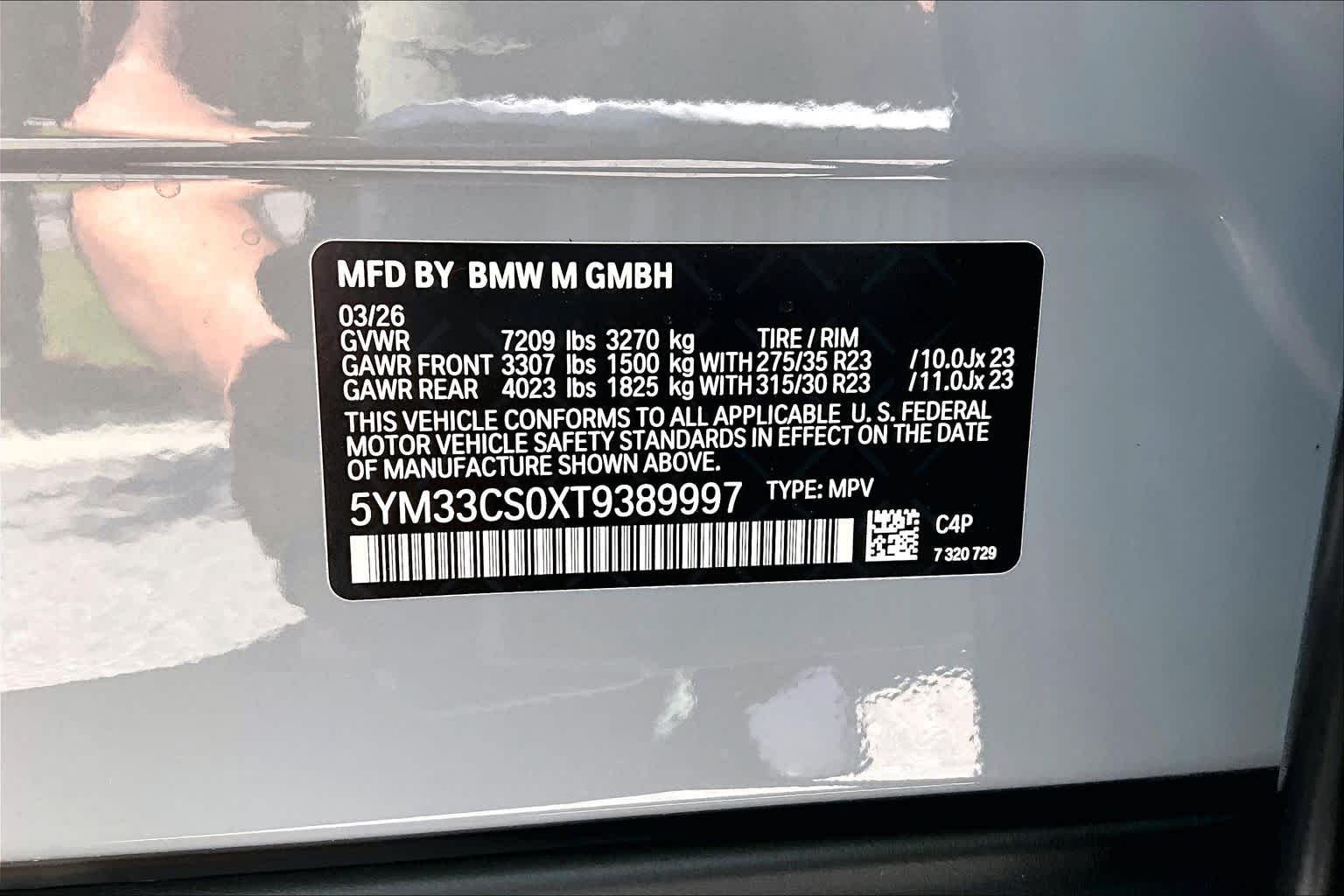 New 2026 Brooklyn Grey Metallic BMW Label image 19