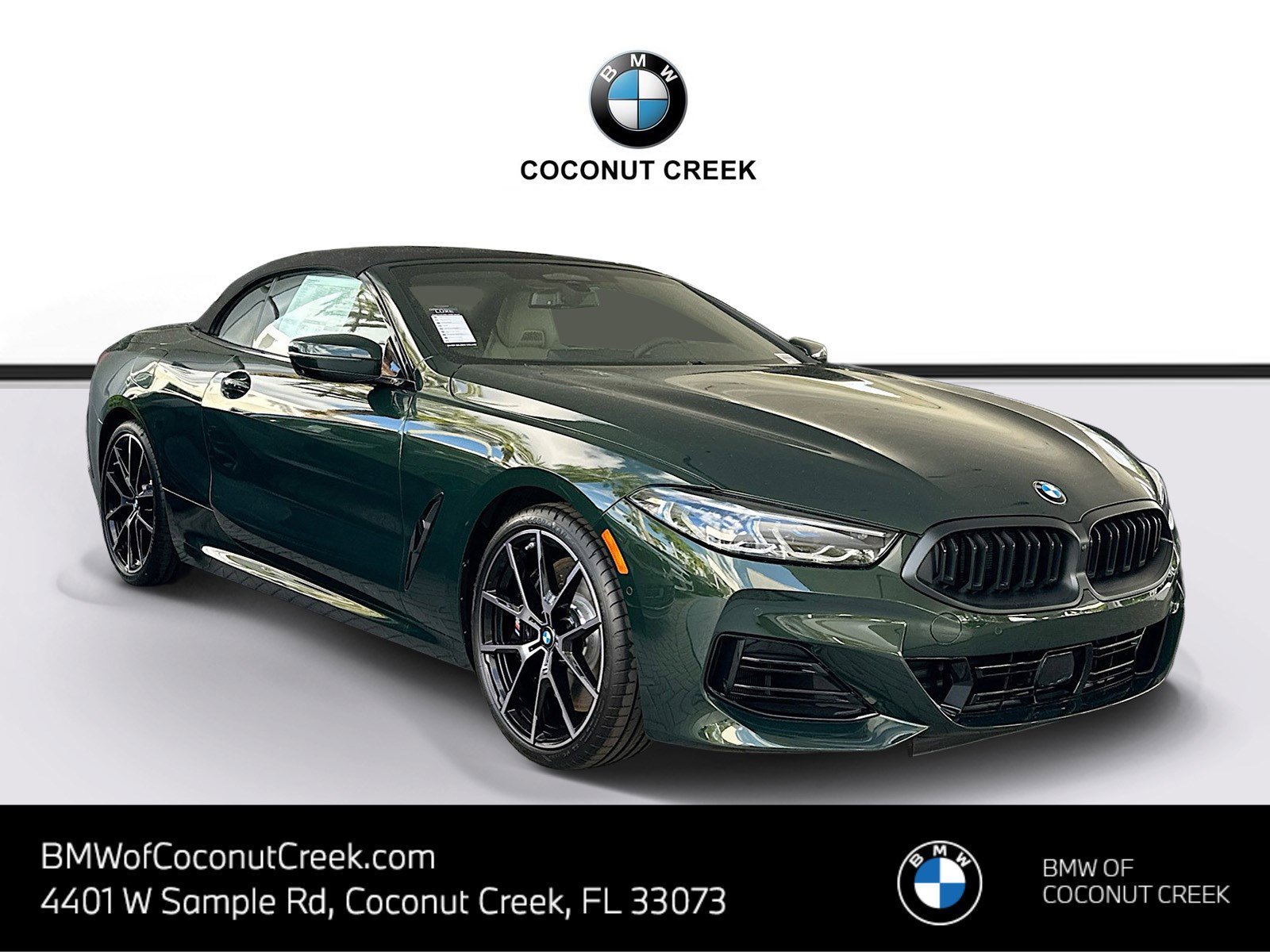 メル19410 New 2026 BMW 8 Series 840i Convertible in Coconut Creek #CX04048
