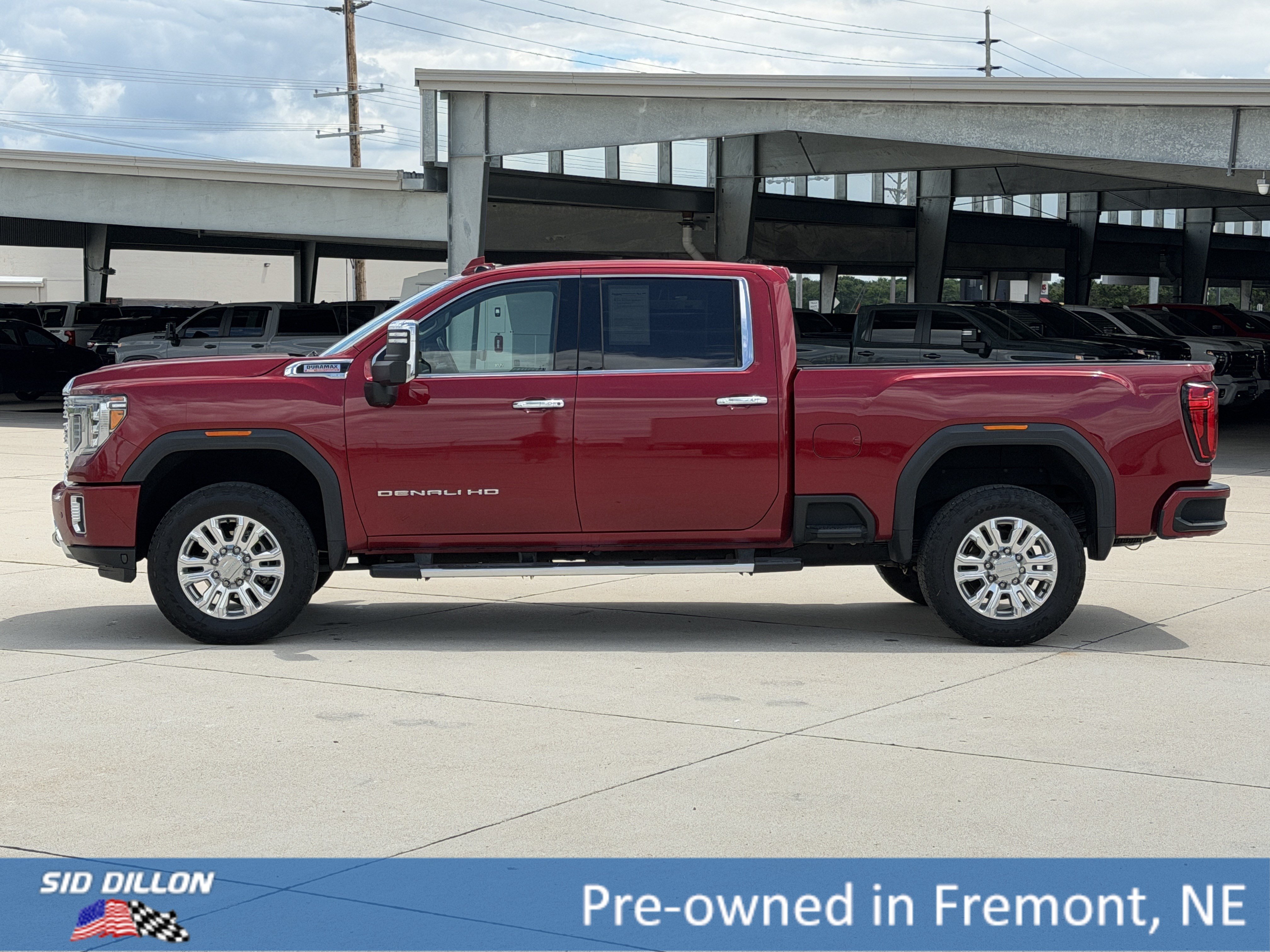 Used 2020 Red Quartz Tintcoat GMC Denali image 8