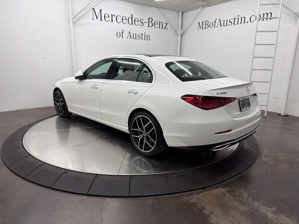 New 2027 White Mercedes-Benz C 300 image 5