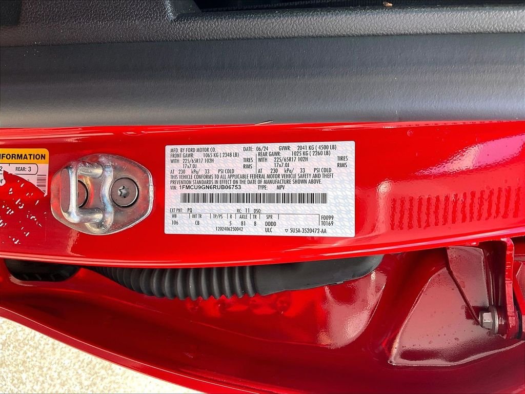 Used 2024 Race Red Ford Active image 31