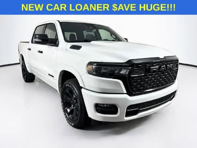 New 2026 Bright White Clear-Coat Exterior Paint RAM BIG HORN image 1