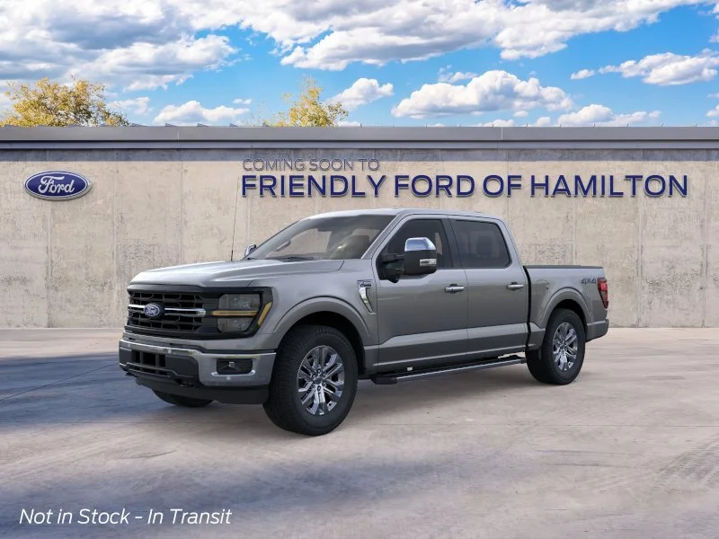 New 2026 Carbonized Gray Metallic Ford XLT image 1