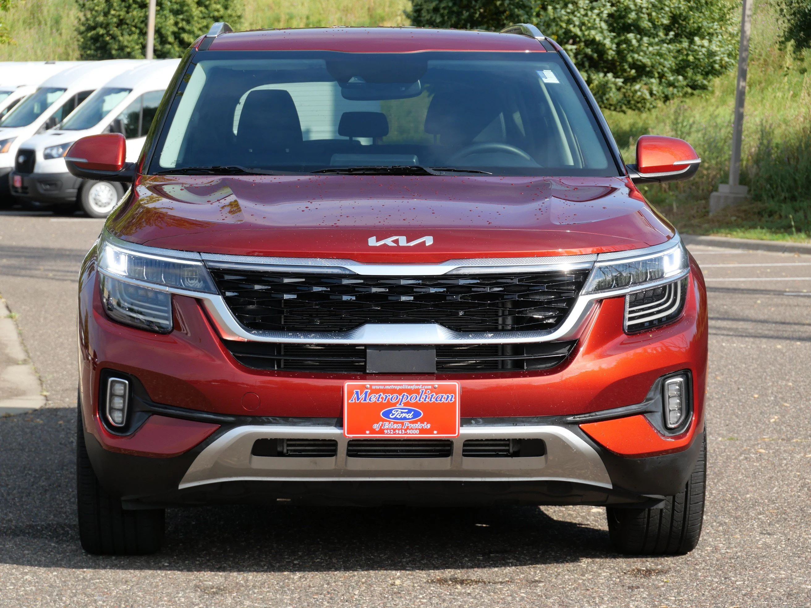 Used 2023 Kia Seltos SX with VIN KNDETCA2XP7422244 for sale in Eden Prairie, Minnesota