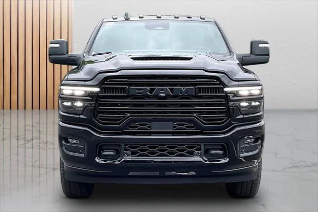 New 2026 Diamond Black Crystal Pearl-Coat Exterior Paint RAM LARAMIE image 3