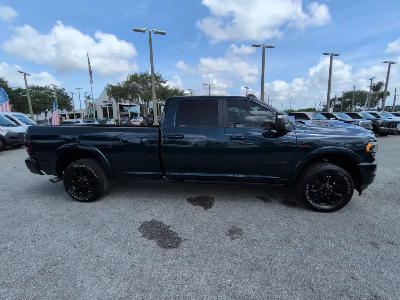 Used 2024 Patriot Blue Pearlcoat Ram Limited image 4