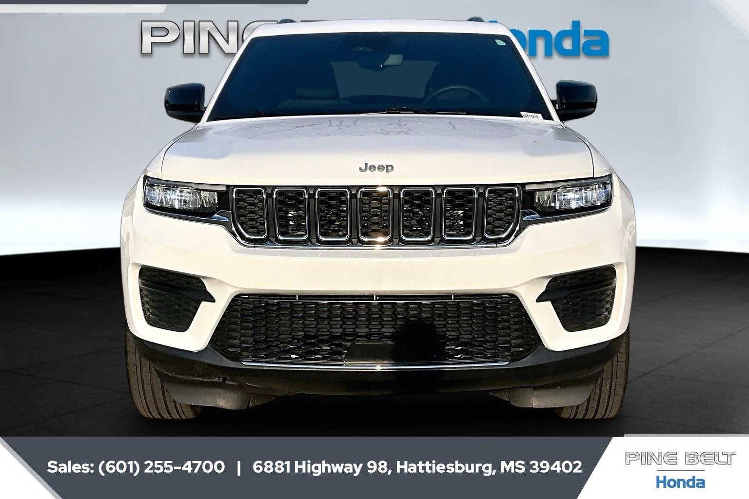 Used 2024 Bright White Clearcoat Jeep Laredo X image 3