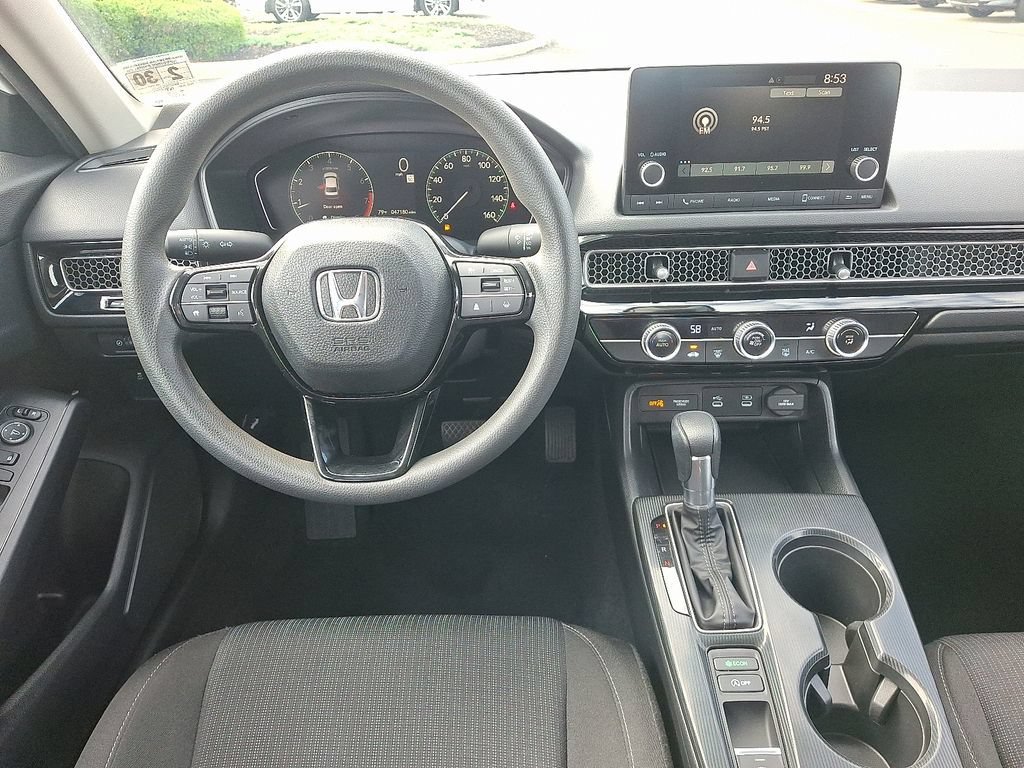 Certified Used 2025 Platinum White Pearl Honda 4D LX image 41