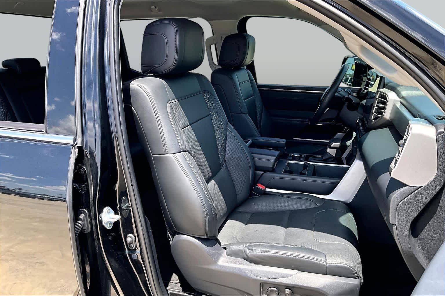 Used 2023 Midnight Black Metallic Toyota Limited image 9