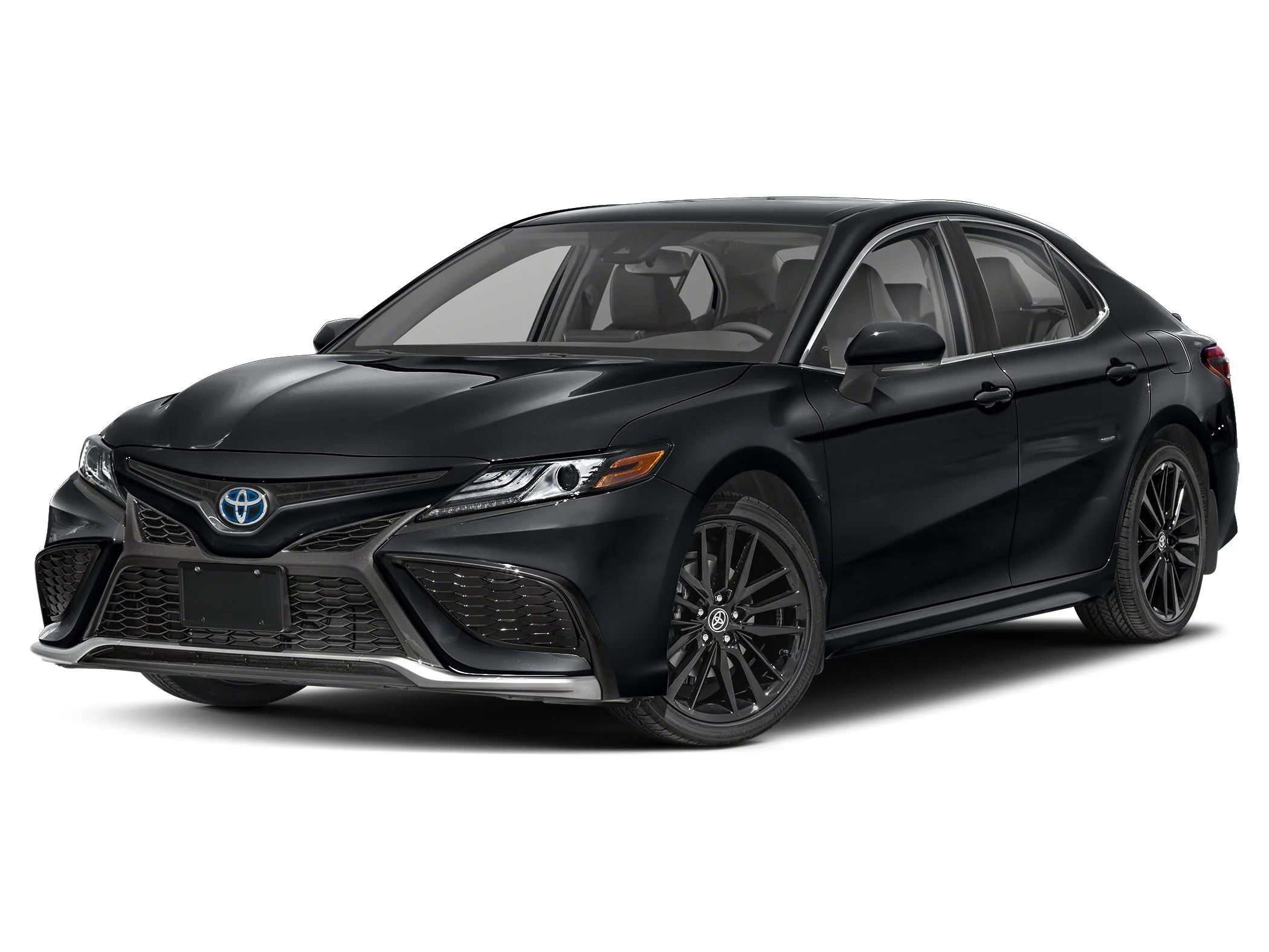 Used 2024 Midnight Black Metallic Toyota XSE image 1