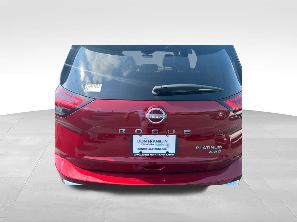 Certified Used 2025 Red Nissan Platinum image 5
