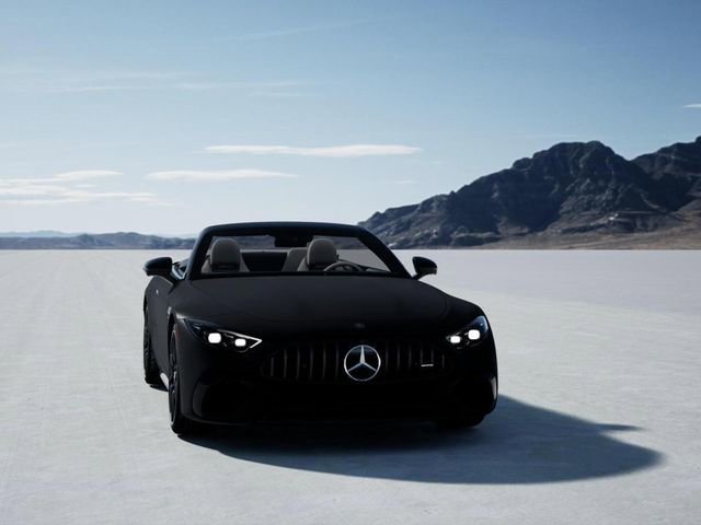 New 2026 MANUFAKTUR Night Black Magno Mercedes-Benz AMG® SL 55 Roadster image 9