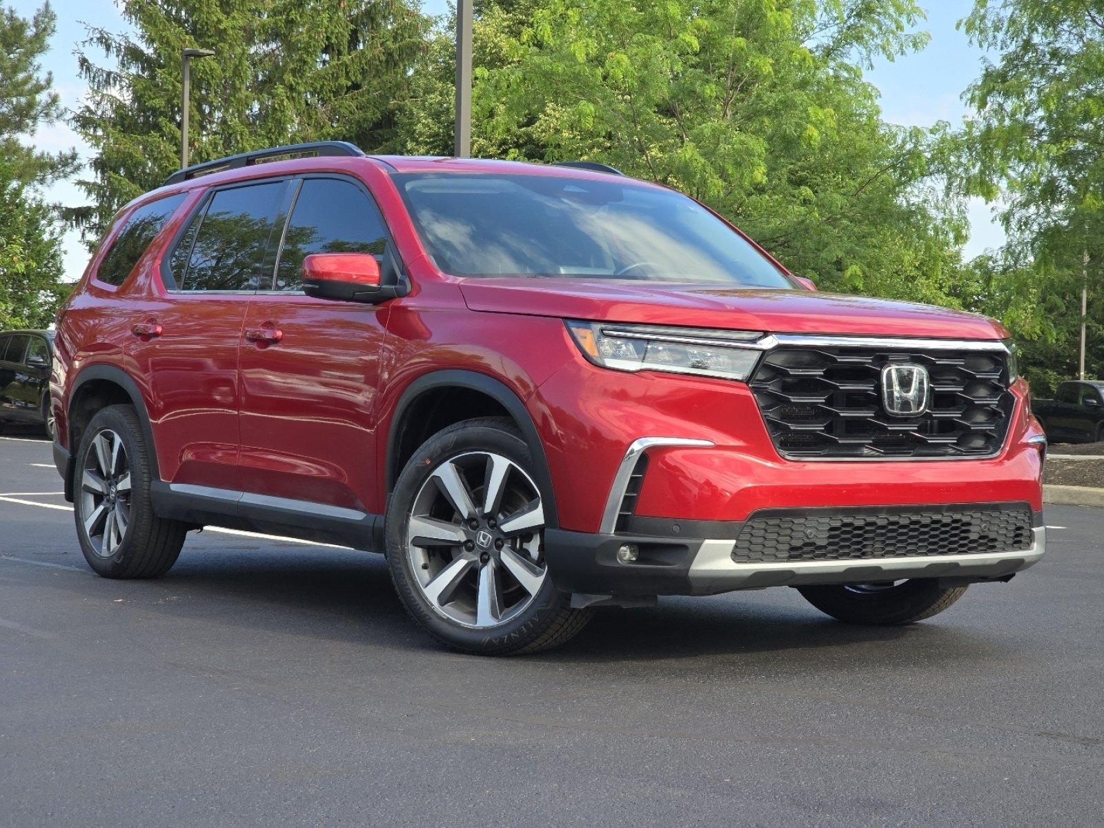 Certified Used 2023 Radiant Red Metallic II Honda Touring image 2