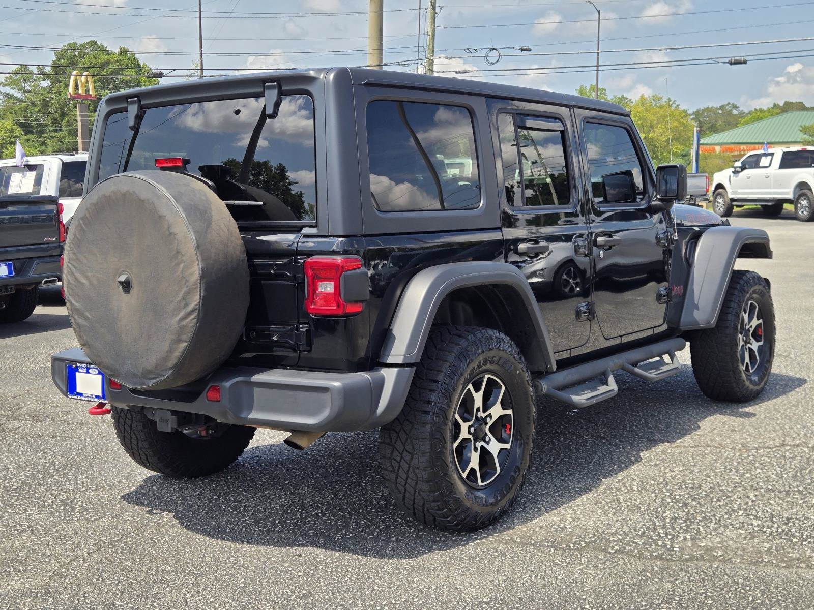 Used 2020 Black Clearcoat Jeep Unlimited Rubicon image 7