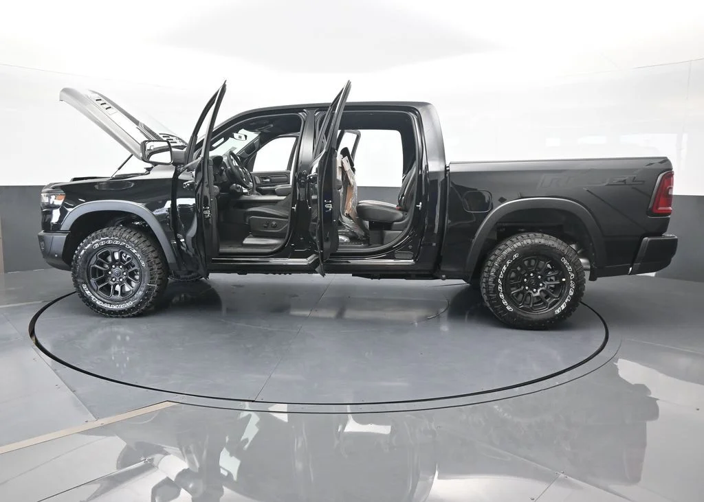 Used 2026 Diamond Black Crystal Pearlcoat Ram Rebel image 73