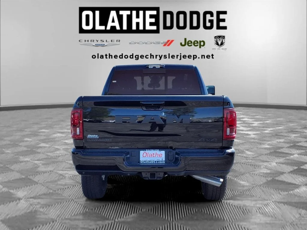 New 2026 Diamond Black Crystal Pearl-Coat Exterior Paint RAM Laramie image 25