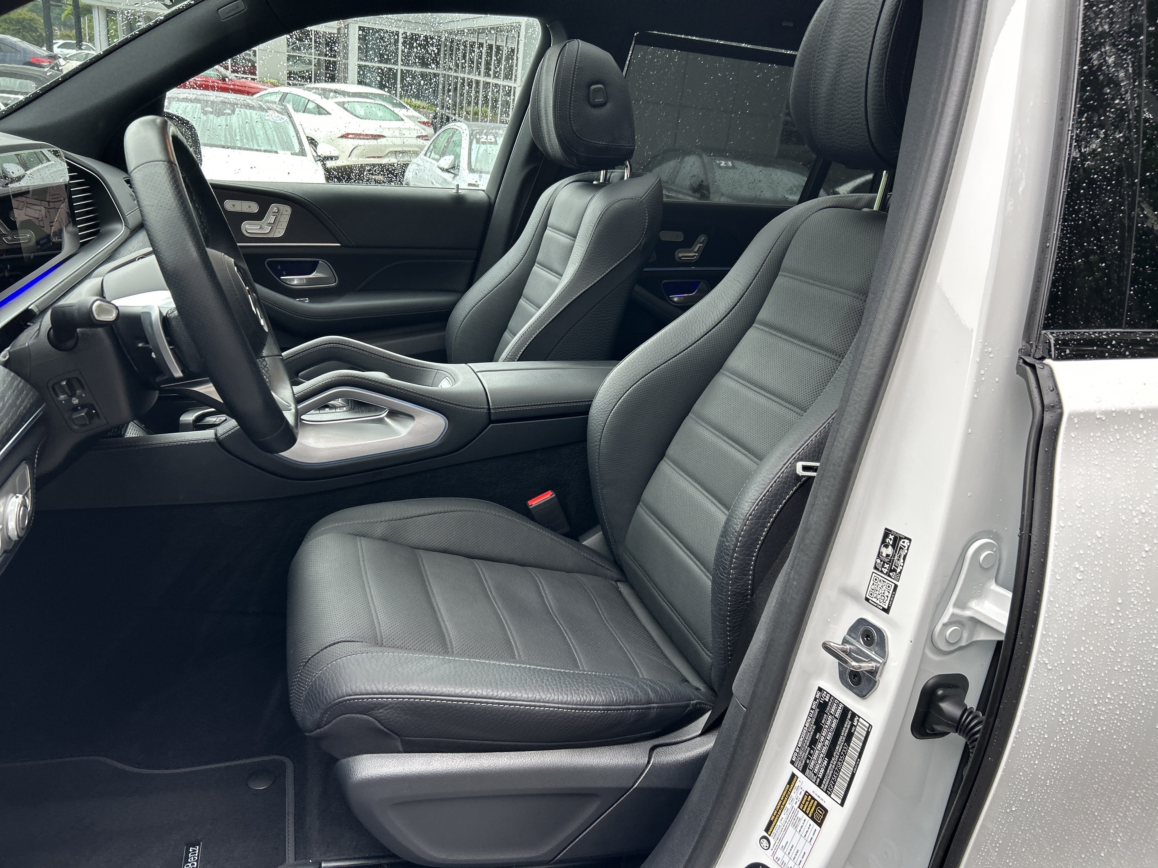 Certified Used 2025 MANUFAKTUR Moonlight White Metallic Mercedes-Benz GLS 450 4MATIC® SUV image 23