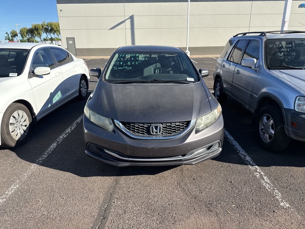 Used 2014 Honda Civic LX with VIN 19XFB2F51EE019318 for sale in Tempe, AZ